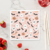 Happy Halloween Spooky Schattige & Feestelijk Hall Servet (Insitu)