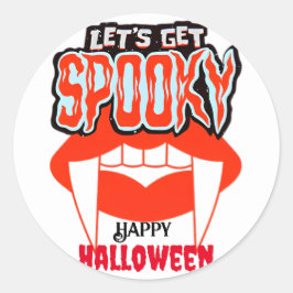 Happy Halloween Spooky Seizoen griezelige Stickers