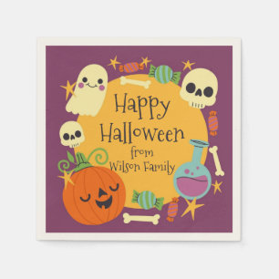 Happy Halloween Spooky Servet