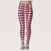 Happy Halloween Spooky Snoep Leggings (Voorkant)
