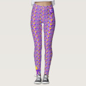 Happy Halloween Spooky Snoep Leggings (Voorkant)