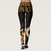 Happy Halloween Spooky Snoep Leggings (Achterkant)