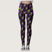 Happy Halloween Spooky Snoep Witch Leggings (Voorkant)