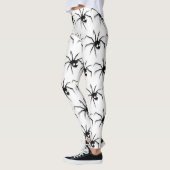 Happy Halloween Spooky Spider Leggings (Links)
