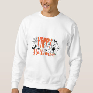 Happy Halloween Spooky Spiderwebs Trui