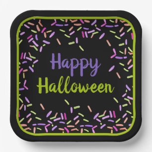 Happy Halloween Spooky Sprinkles Papier Bord