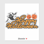 Happy Halloween Spooky Sticker (Vel)