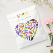 Happy Halloween Spooky Sweet Snoep Heart Bedankzakje (Gezegeld)