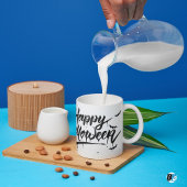 Happy Halloween Spooky Text Design Mok