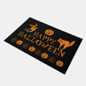 Happy Halloween spooky trick or treat spooky decor Deurmat (Schuin)