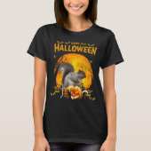 Happy Halloween Squirrel Pumpkin Costumes T-shirt (Voorkant)