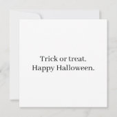 Happy Halloween | Steampunk Heksenillustratie Kaart (Achterkant)