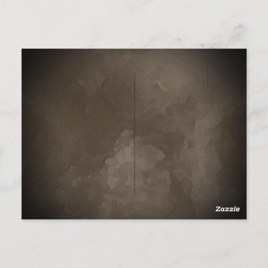 Happy Halloween Steampunk Skull Skeleton Briefkaart (Achterkant)