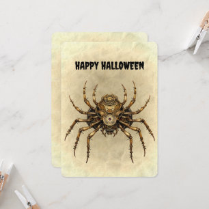 Happy Halloween Steampunk Spider