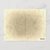 Happy Halloween Steampunk Spider Briefkaart (Achterkant)