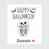 Happy Halloween Sticker (Vel)