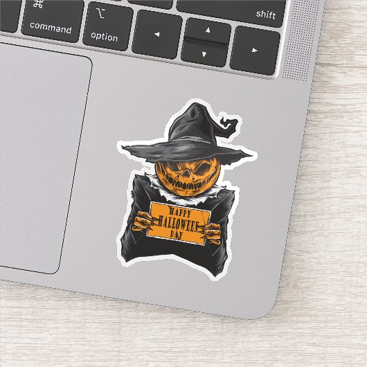 Happy Halloween Sticker (Detail)
