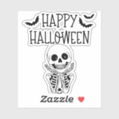 Happy Halloween Sticker (Vel)