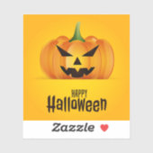Happy Halloween Sticker (Vel)