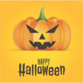 Happy Halloween Sticker (Voorkant)