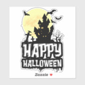 Happy Halloween Sticker (Vel)