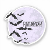 Happy Halloween Sticker (Voorkant)