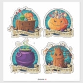 Happy Halloween Sticker (Vel)