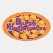 Happy Halloween Sticker (Voorkant)