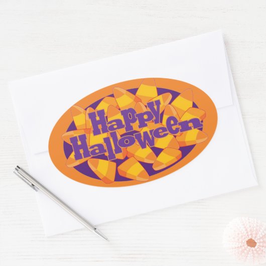 Happy Halloween Sticker (Envelop)