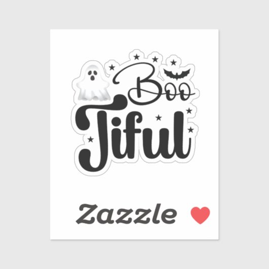 Happy Halloween Sticker (Vel)