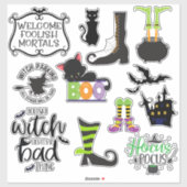 Happy Halloween Sticker set (Vel)