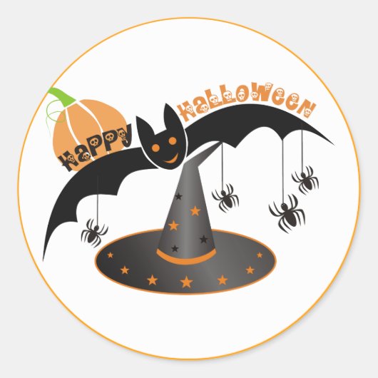 Happy Halloween Stickers (Voorkant)