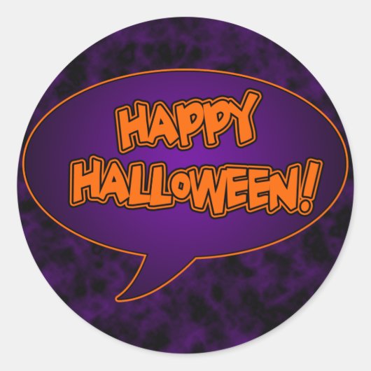 Happy Halloween stickers (Voorkant)