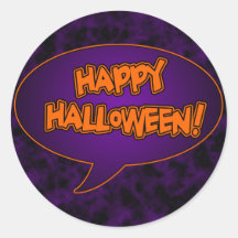 Happy Halloween stickers