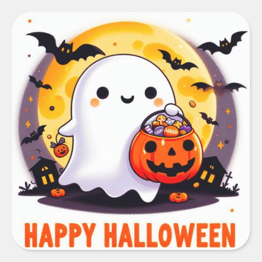 Happy Halloween Stickers (Voorkant)