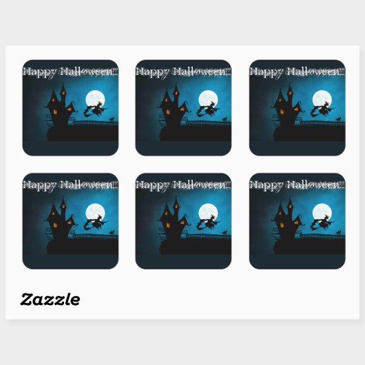 Happy Halloween Stickers (Vel)