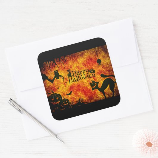Happy Halloween Stickers (Envelop)