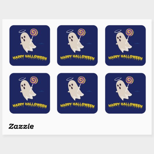 Happy Halloween Stickers (Vel)