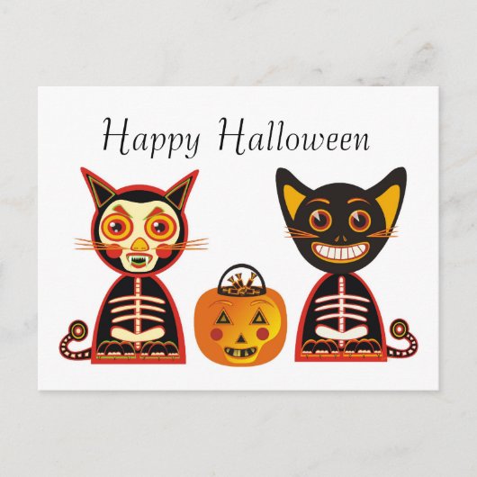 Happy Halloween  stijl Briefkaart (Voorkant)