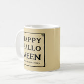 Happy Halloween stijl Koffiemok (Voorkant links)