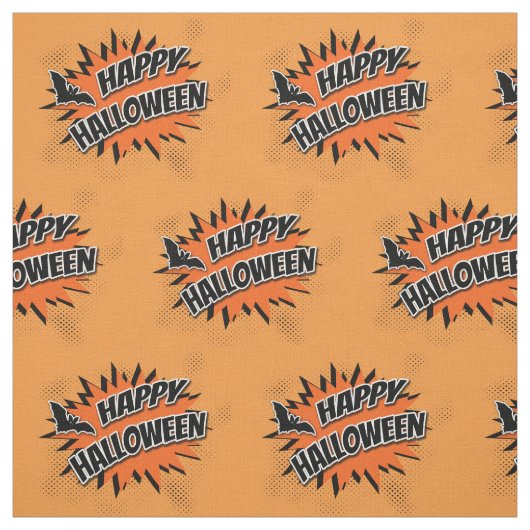 Happy Halloween Stof (Swatch)