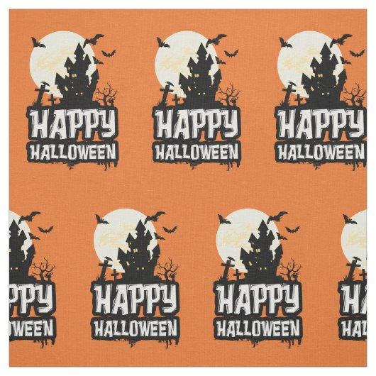 Happy Halloween Stof (Swatch)