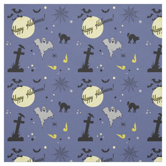 Happy Halloween Stof (Swatch)