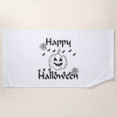 Happy Halloween Strandlaken (Voorkant)