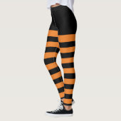 Happy Halloween Striped Leggings (Links)