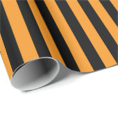 Happy Halloween Stripes Cadeaupapier (Rol Hoek)