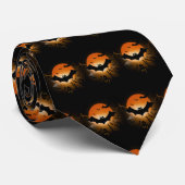 Happy Halloween Stropdas (Opgerold)