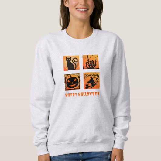Happy Halloween sweatshirt (Voorkant)