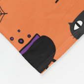 Happy Halloween-symbolen Fleece Deken (Hoek)
