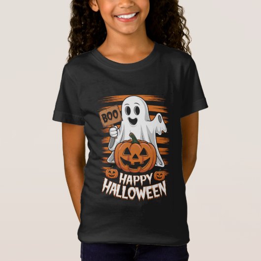 Happy Halloween T-shirt (Voorkant)